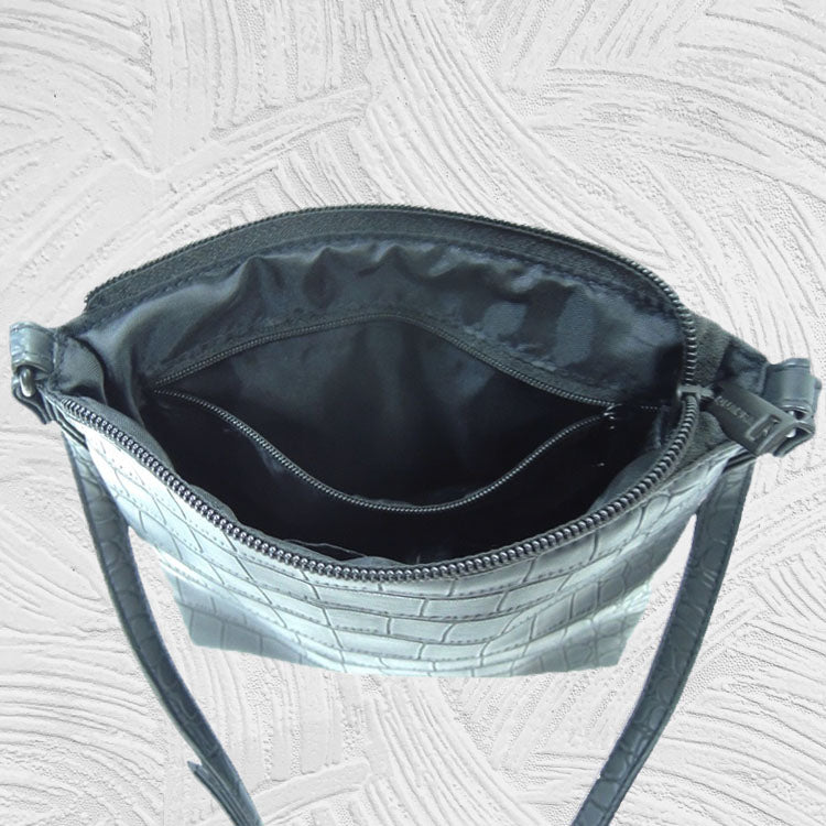 11399 Catherine - Imitative Leather Small Crossbody Bag