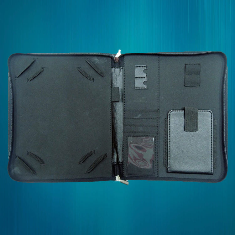 11910 Imitative Leather Tablet Zip Holder