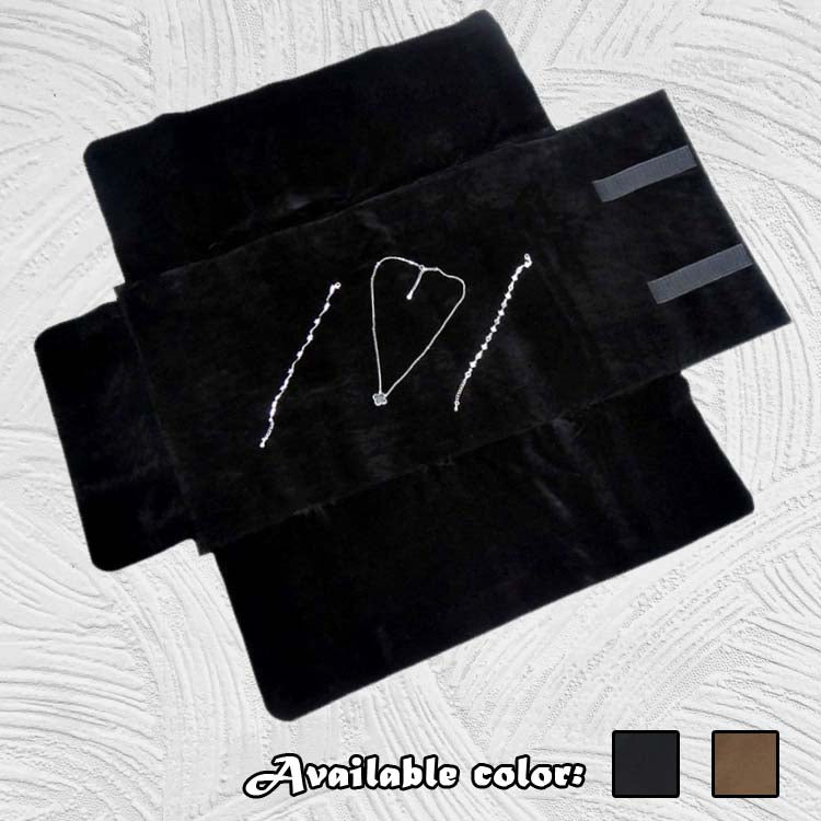 11935A Imitative Leather Necklace Storage Roll