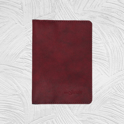 11965 Wesley - Leather Passport Holder