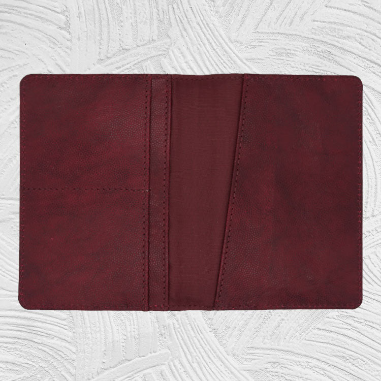 11965 Wesley - Leather Passport Holder