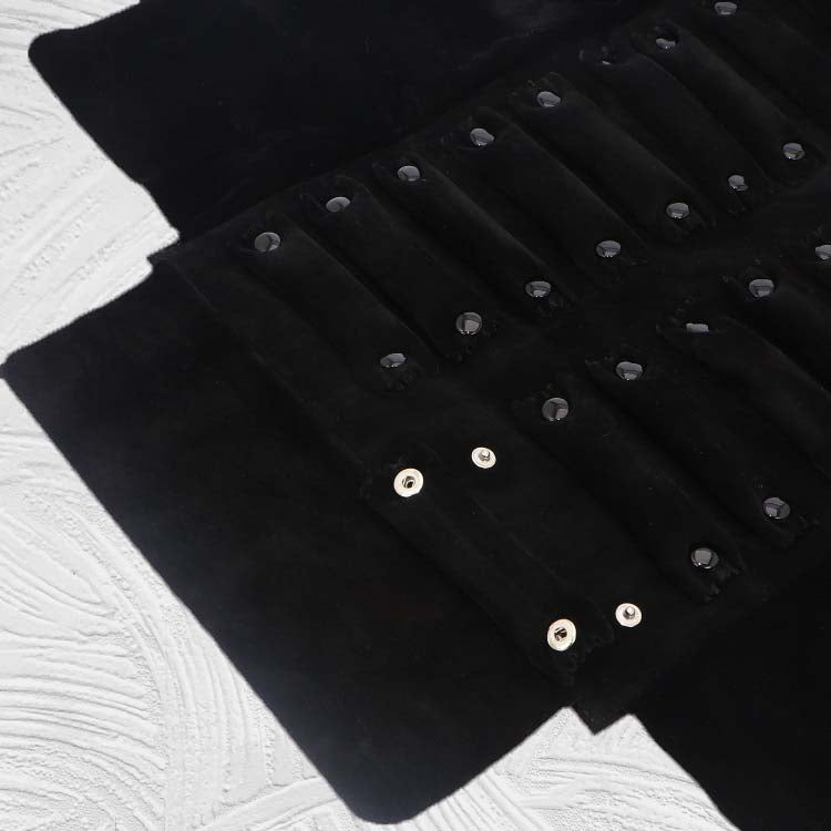 12001 Imitative Leather Ring Storage Roll