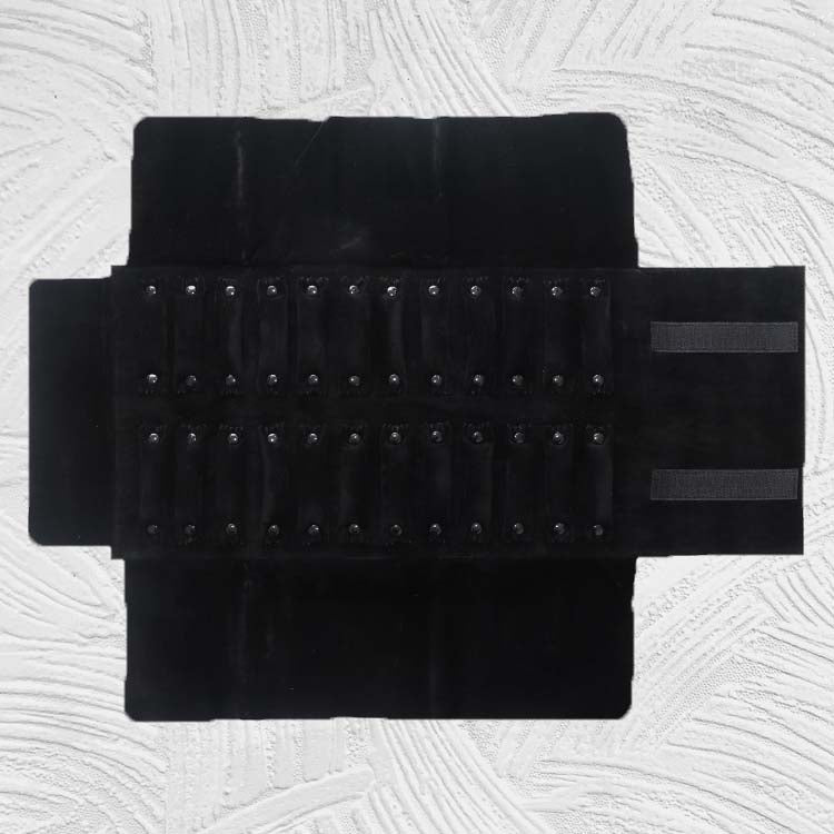 12001 Imitative Leather Ring Storage Roll