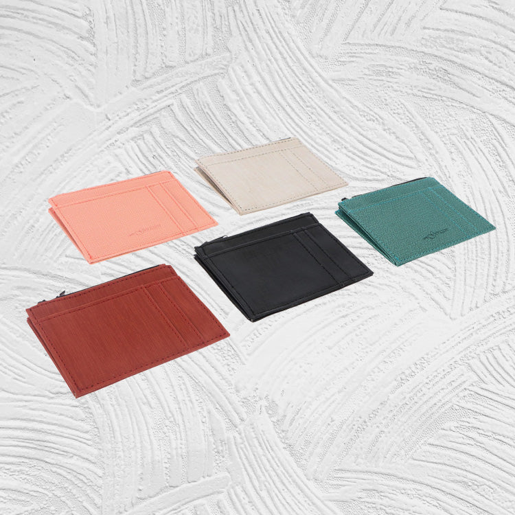 12007A Mavis - Imitative Leather Zip Wallet