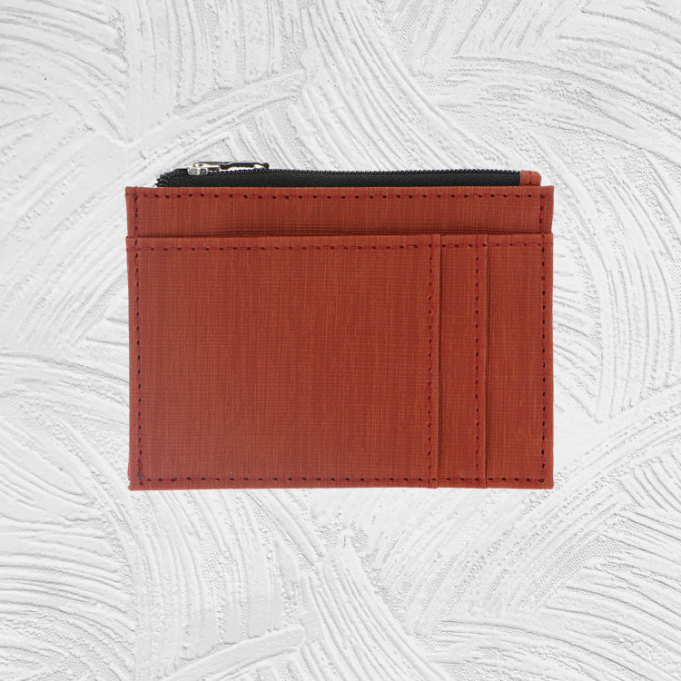 12007A Mavis - Imitative Leather Zip Wallet