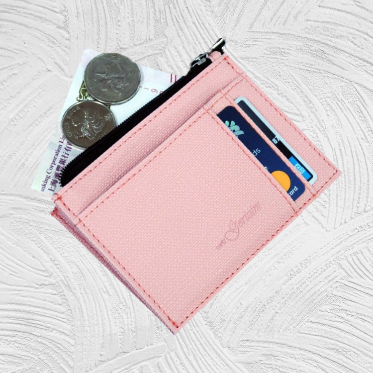 12007A Mavis - Imitative Leather Zip Wallet