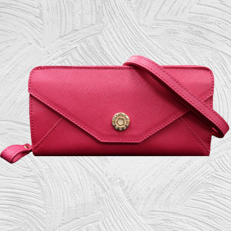 12080 Abigale - Leather Wallet with strap