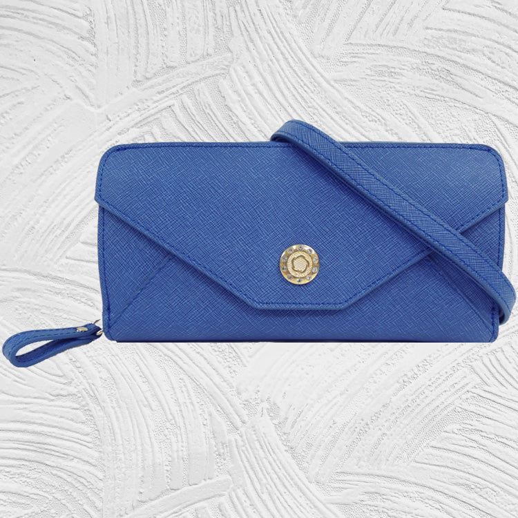 12080 Abigale - Leather Wallet with strap