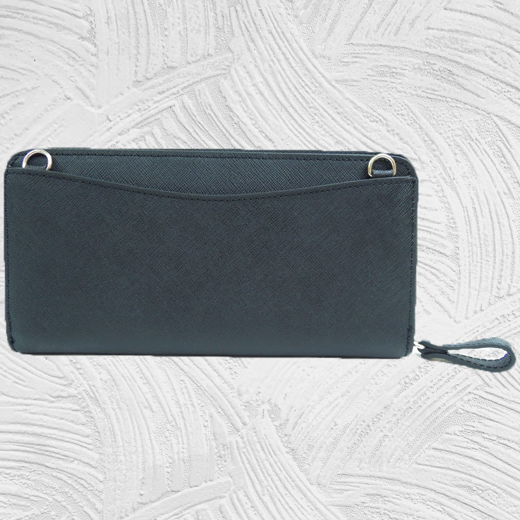 12080 Abigale - Leather Wallet with strap
