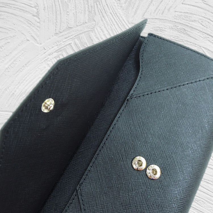 12080 Abigale - Leather Wallet with strap
