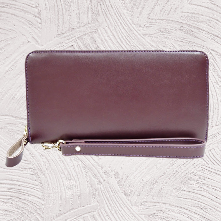12081 Alina - Leather Wristlet Wallet
