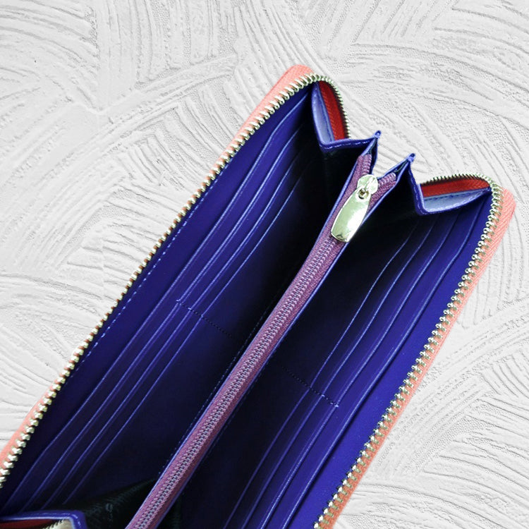 12081 Alina - Leather Wristlet Wallet