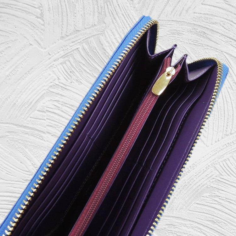 12081 Alina - Leather Wristlet Wallet