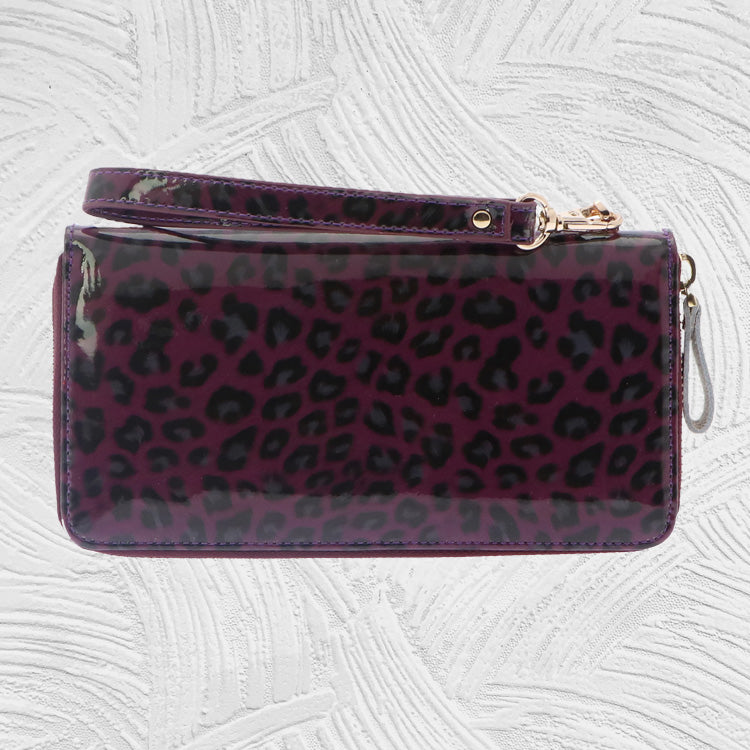 12081 Alina - Leather Wristlet Wallet