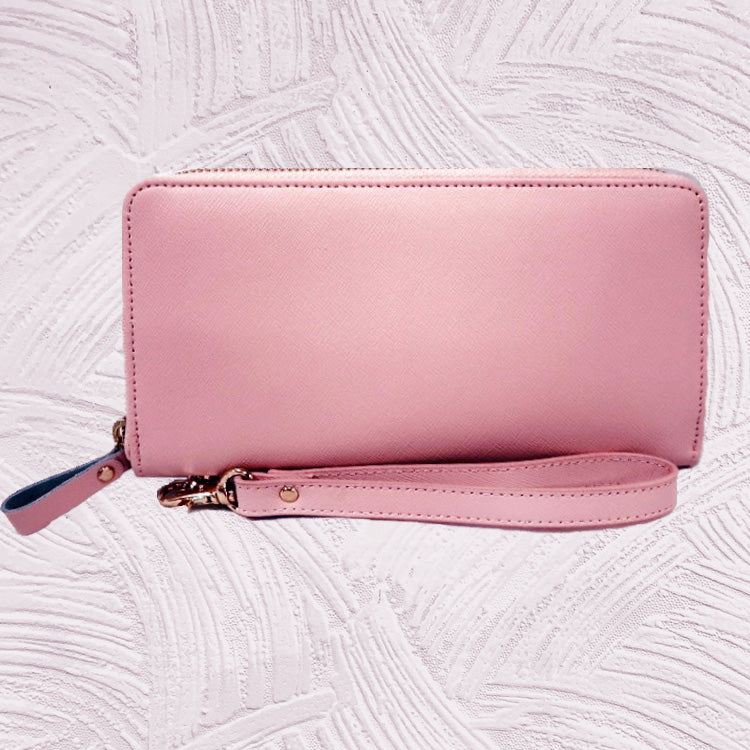 12081 Alina - Leather Wristlet Wallet