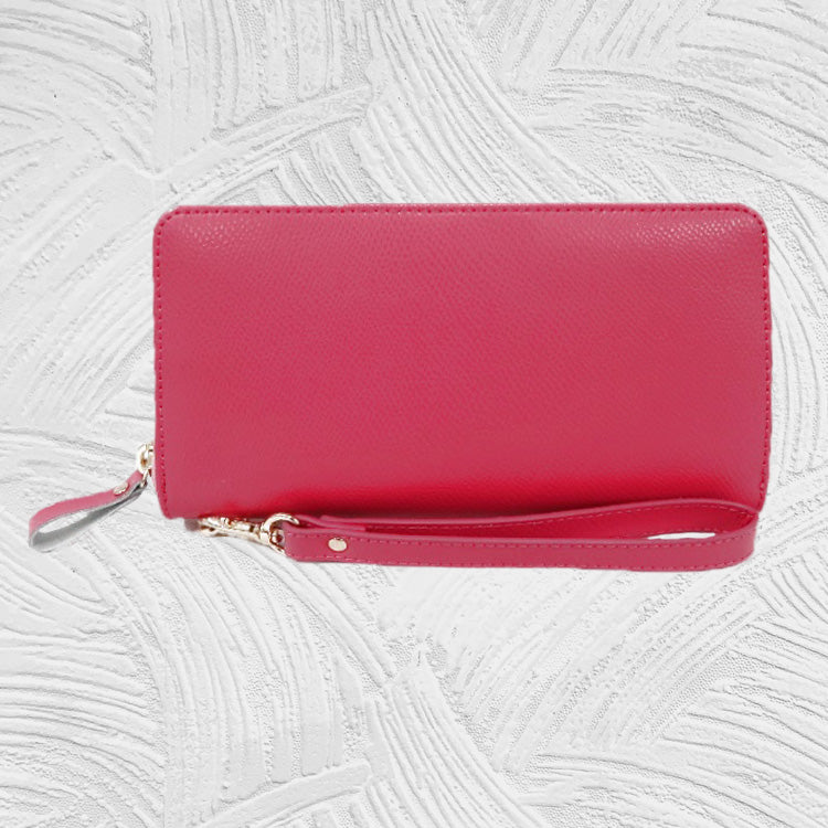 12081 Alina - Leather Wristlet Wallet
