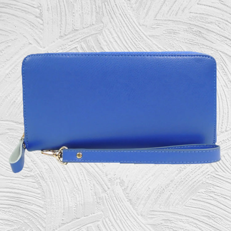 12081 Alina - Leather Wristlet Wallet