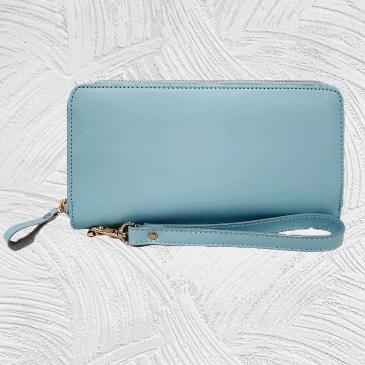 12081 Alina - Leather Wristlet Wallet