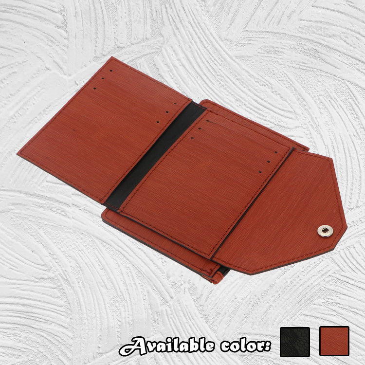 12087 Melissa - Iminative Leather Zip Wallet