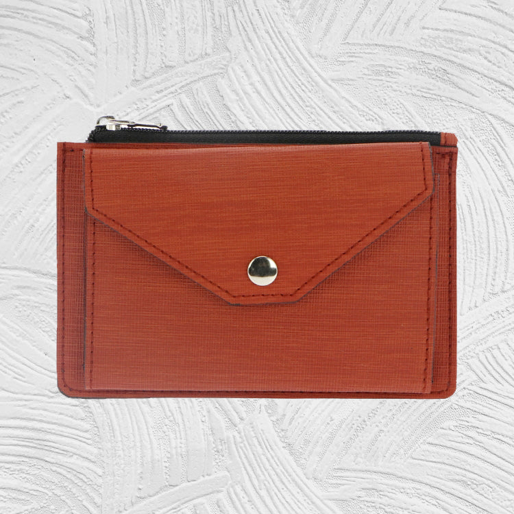 12087 Melissa - Iminative Leather Zip Wallet
