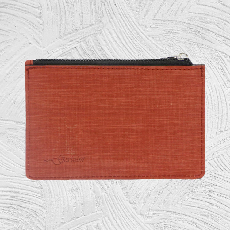 12087 Melissa - Iminative Leather Zip Wallet
