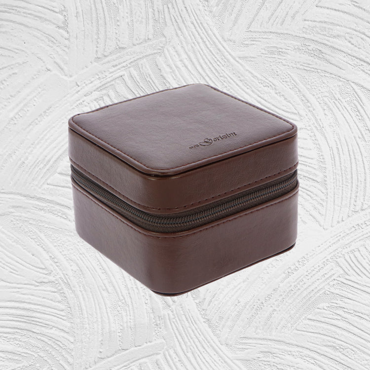 12093 Imitative Leather Jewelry Storage Box