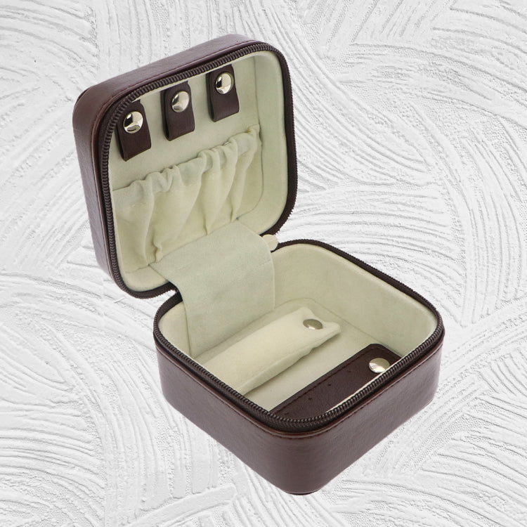 12093 Imitative Leather Jewelry Storage Box