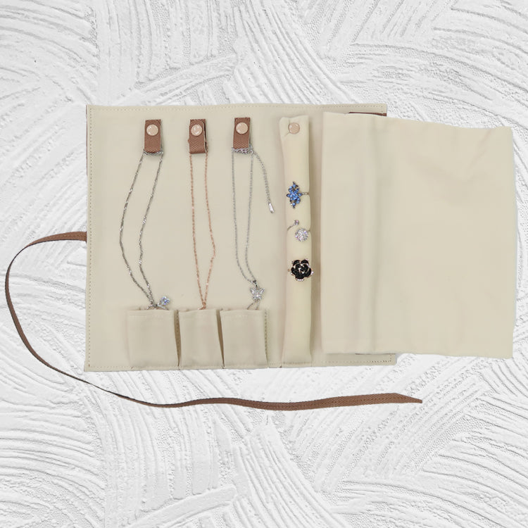 12095 Imitative Leather Jewelry Bag