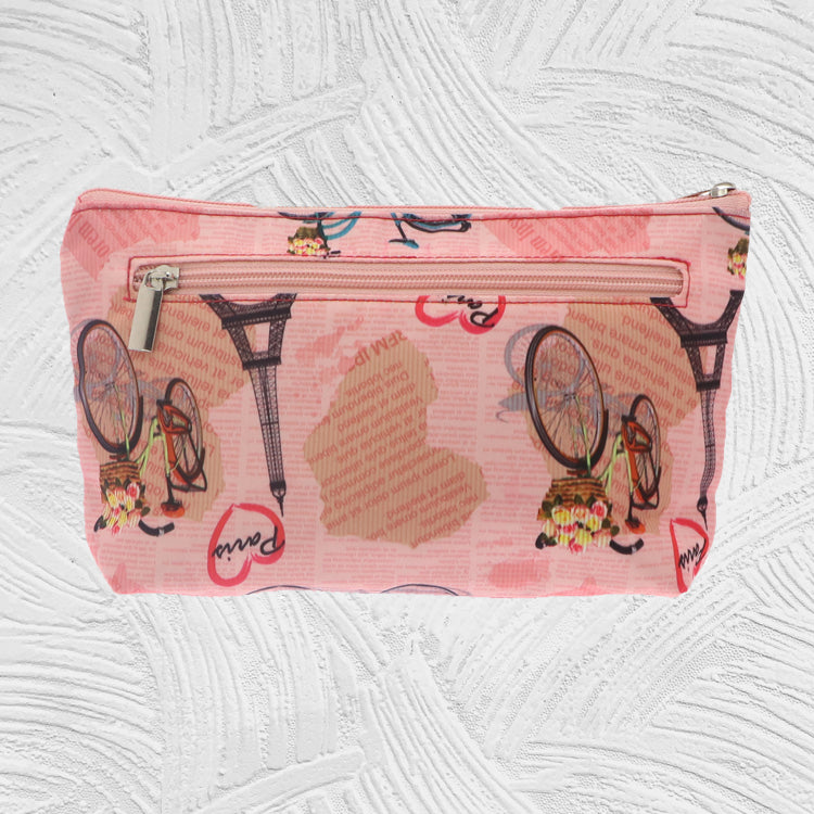 12097 Elaine - Shell Zipper Cosmetic Bag