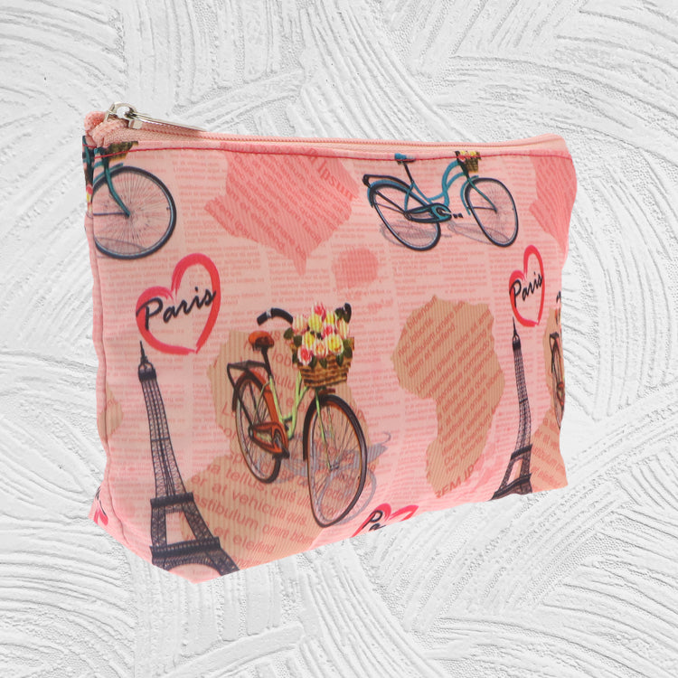 12097 Elaine - Shell Zipper Cosmetic Bag