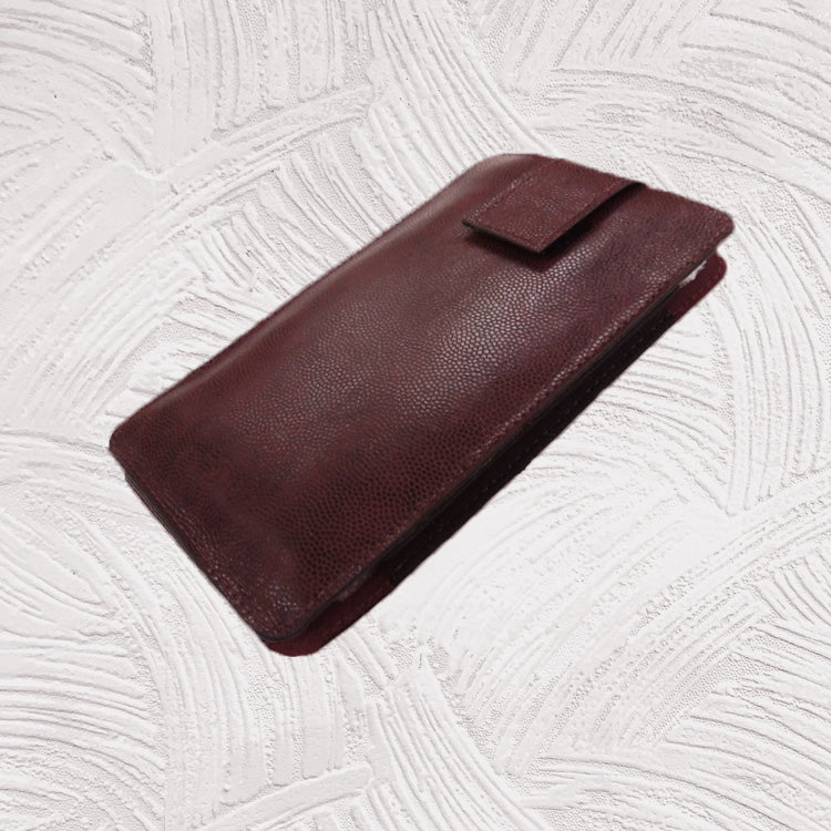 12117 Denny - iPhone Pro Max Leather Phone Pouch