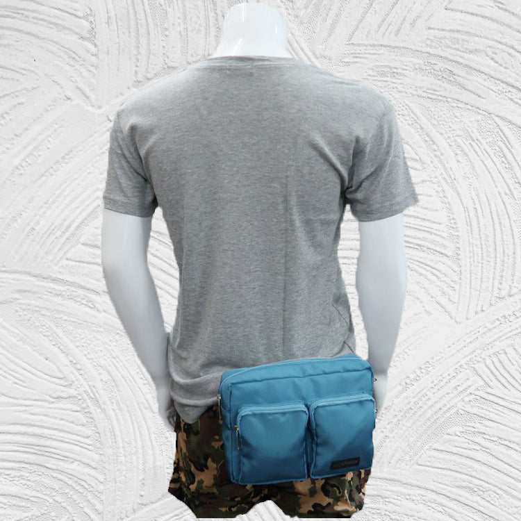 12119 Colin - 2-Way Nylon Crossbody Bag/Fanny Pack