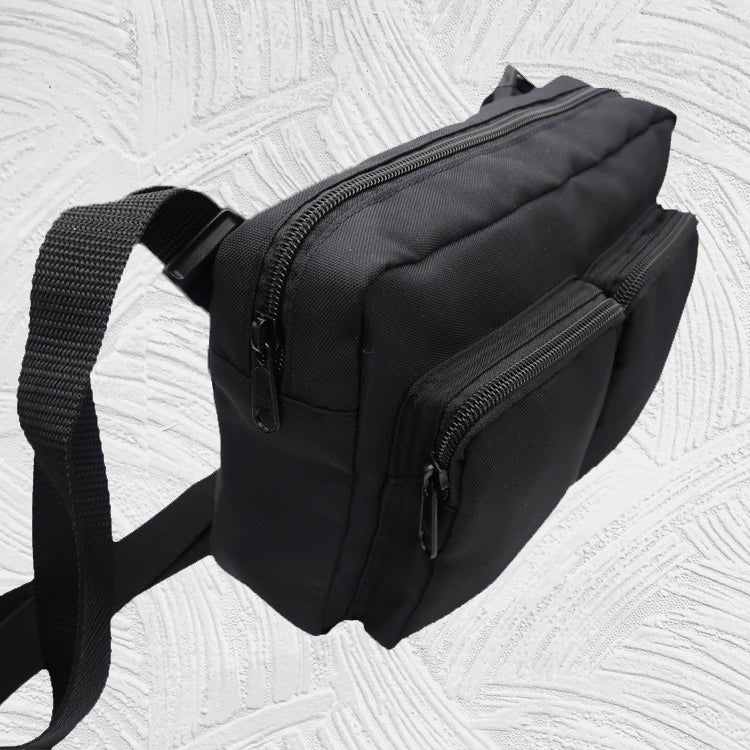 12119 Colin - 2-Way Nylon Crossbody Bag/Fanny Pack