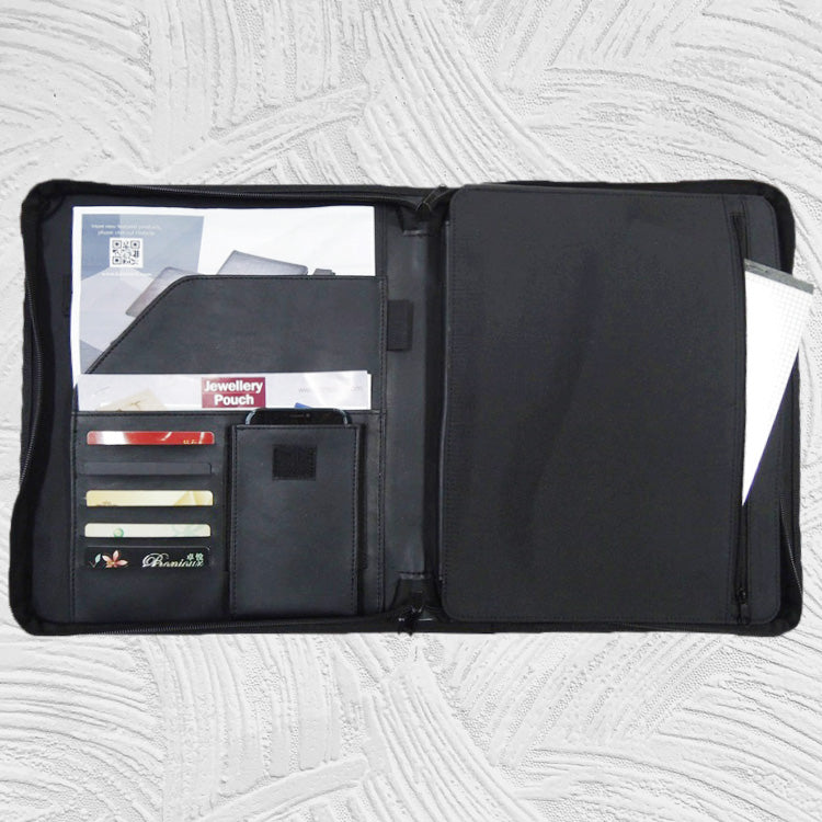 12126 Issac - iPad Pro Imitative Leather Multi-functional Tablet Holder
