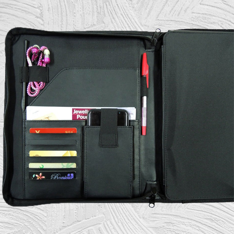 12126 Issac - iPad Pro Imitative Leather Multi-functional Tablet Holder