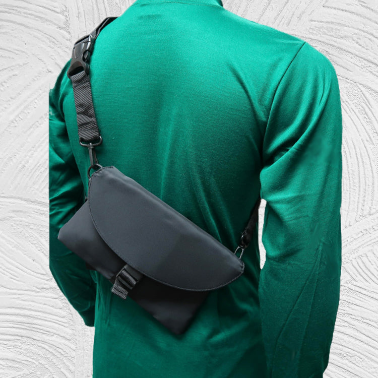 12193 Polyester Crossbody/Wristlet 2-Way Bag