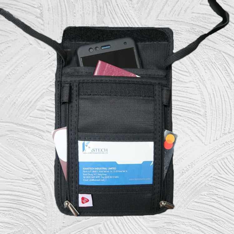 12194 RFID Crossbody Passport Holder