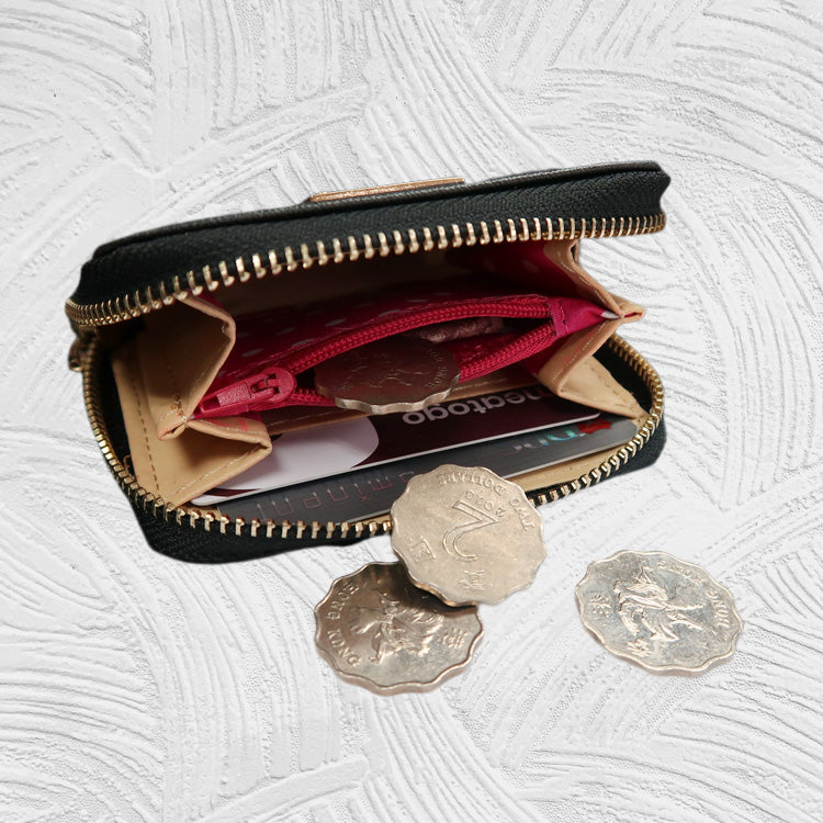 12200 Imitative Leather Small Wallet