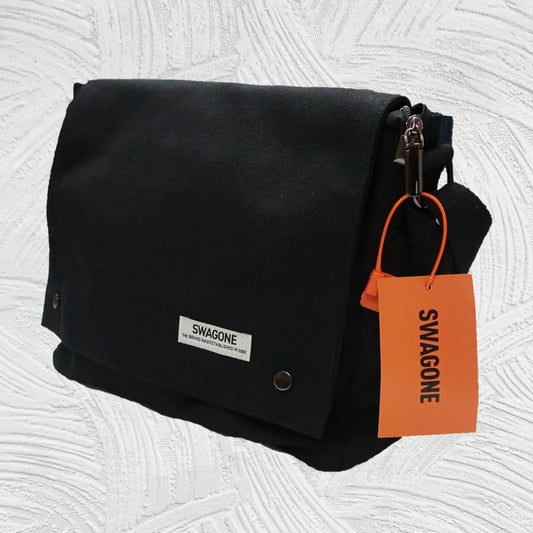 12241 SWAGONE: Fashionable Canvas Crossbody Bag