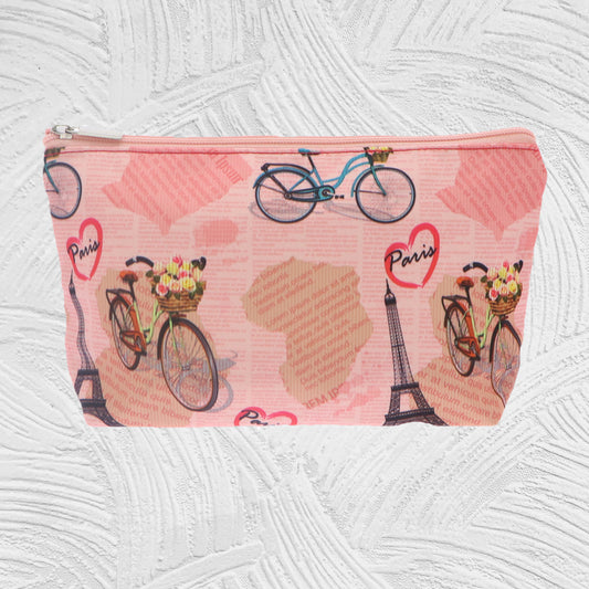 12097 Elaine - Shell Zipper Cosmetic Bag