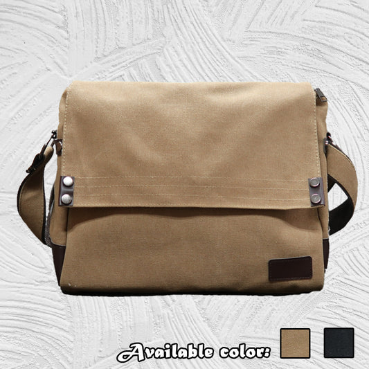 12247 Vintage Canvas Crossbody Bag