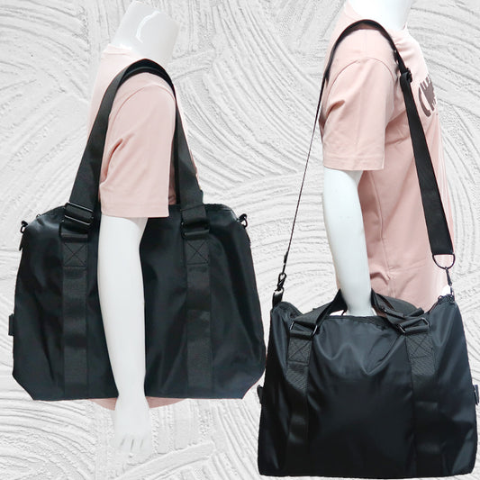 12262 2-Way Nylon Crossbody Bag/HandBag